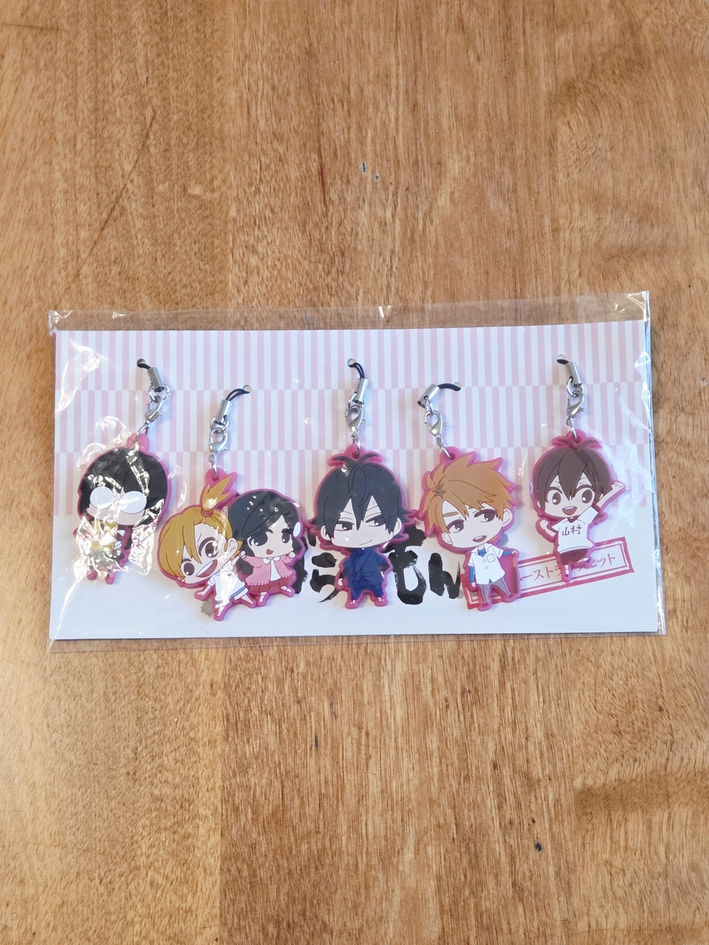 Barakamon Mascot Rubber Strap 5pc Set Square Enix JAPAN ANIME MANGA